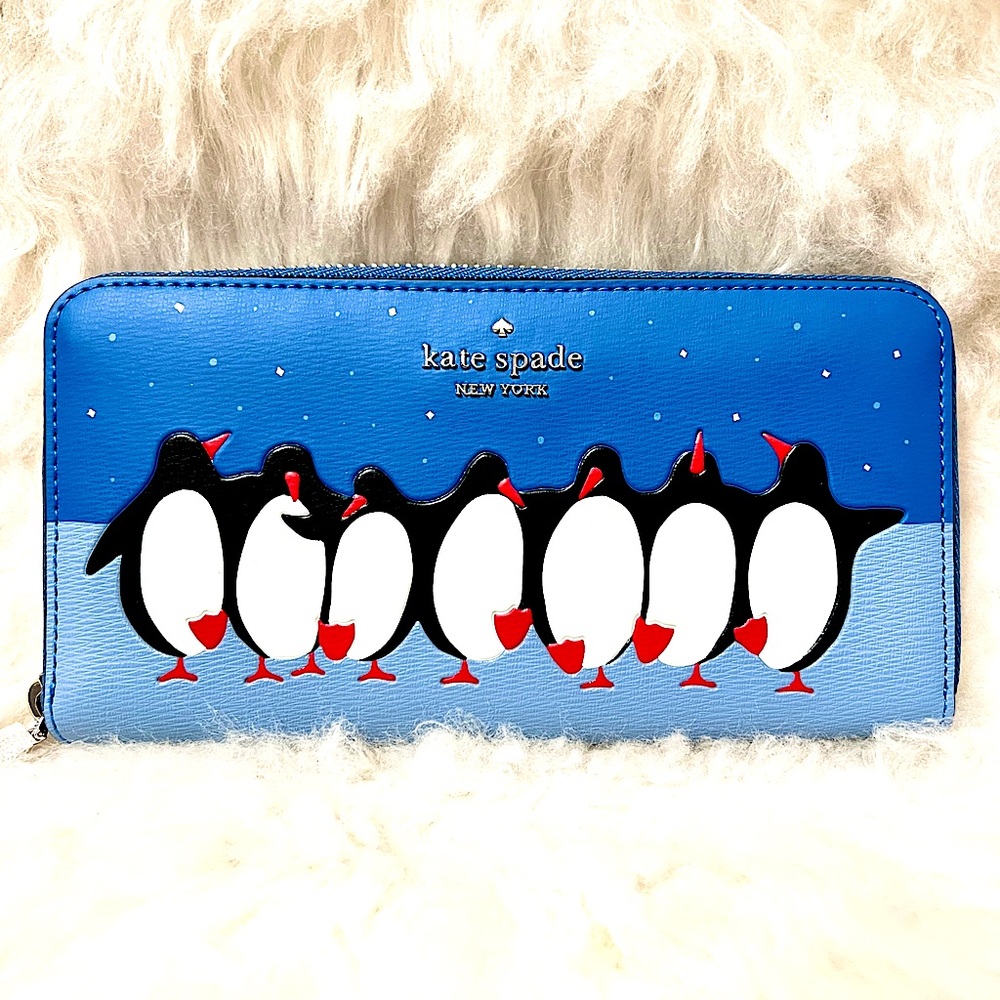 Kate Spade Arctic Friends Continental Wallet